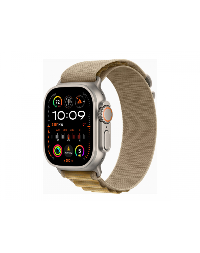 Apple Watch Ultra 2 GPS + Cellular Koperta z tytanu 49mm opaska Alpine beżowa (MX4F3ELA) główny
