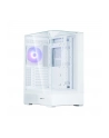 Zalman P40 Prism Mid-Tower szkło hartowane biała (KOZALOC0P40PRIW) - nr 1