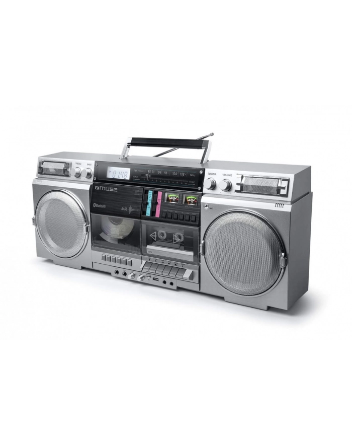 muse Boombox M-380 GBS srebrny główny