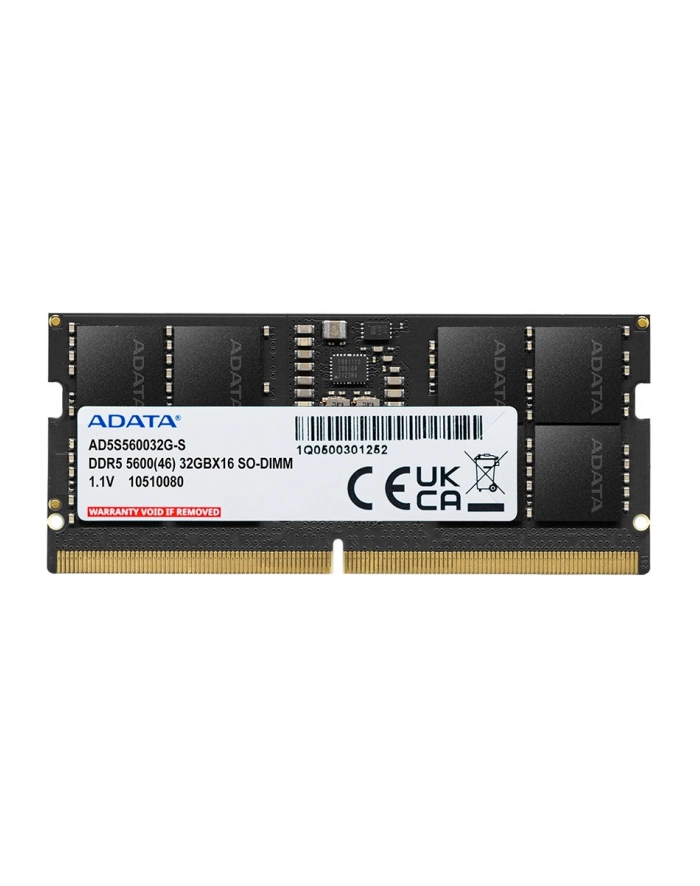 adata Pamięć do notebooka Premier DDR5 5600 SODIMM 16GB Single Tray główny