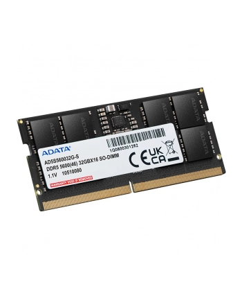 adata Pamięć do notebooka Premier DDR5 5600 SODIMM 16GB Single Tray