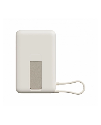 xiaomi PowerBank Magnetic 10000 z podstawką beżowy