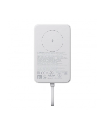 Xiaomi Powerbank Indukcyjny Z Kablem 33W Magnetic Power Bank 10000Mah Biały