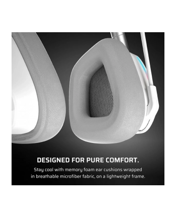 corsair Słuchawki bezprzewodowe Void Wireless v2 Playstation białe nr 1