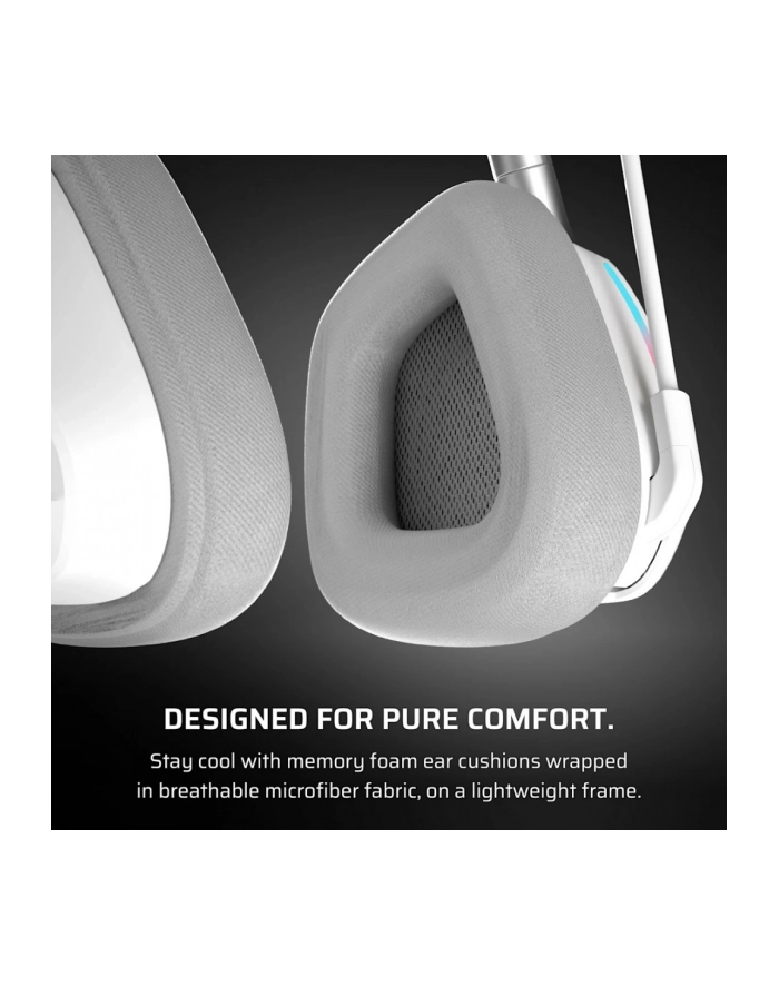 corsair Słuchawki bezprzewodowe Void Wireless v2 Playstation białe główny