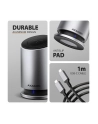 axagon HMC-WL9 Wieloportowy hub USB 9in1, 10Gbps, 3xUSB-A, 1xUSB-C, DP 8K/60Hz, HDMI 4K/60Hz, PD 100W, GLAN, 100cm USB-C kabel, wireless charging 15W - nr 19