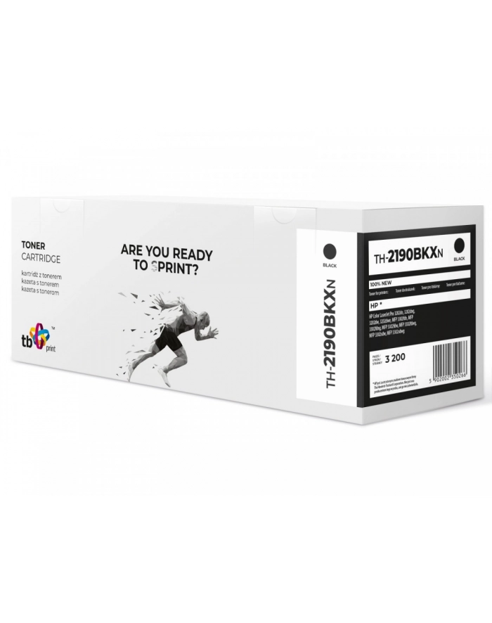 tb print Toner do HP Color LaserJet Pro 3202 W2190X TH-2190BKXN 100% nowy czarny główny