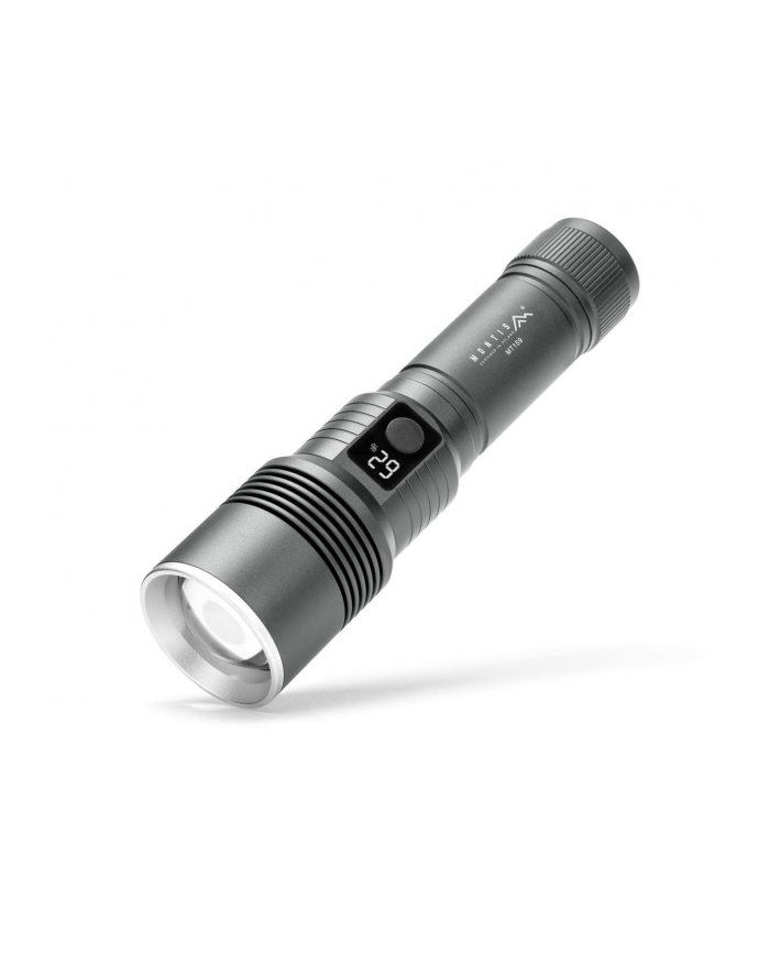 Latarka akumulatorowa MONTIS MT159-GR  Taktyczna LED 700lm ZOOM 15W szara główny