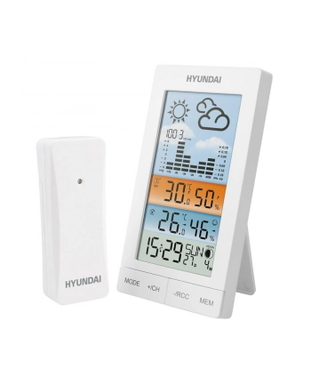 Stacja meteo Hyundai - WS2050 biała nr 1