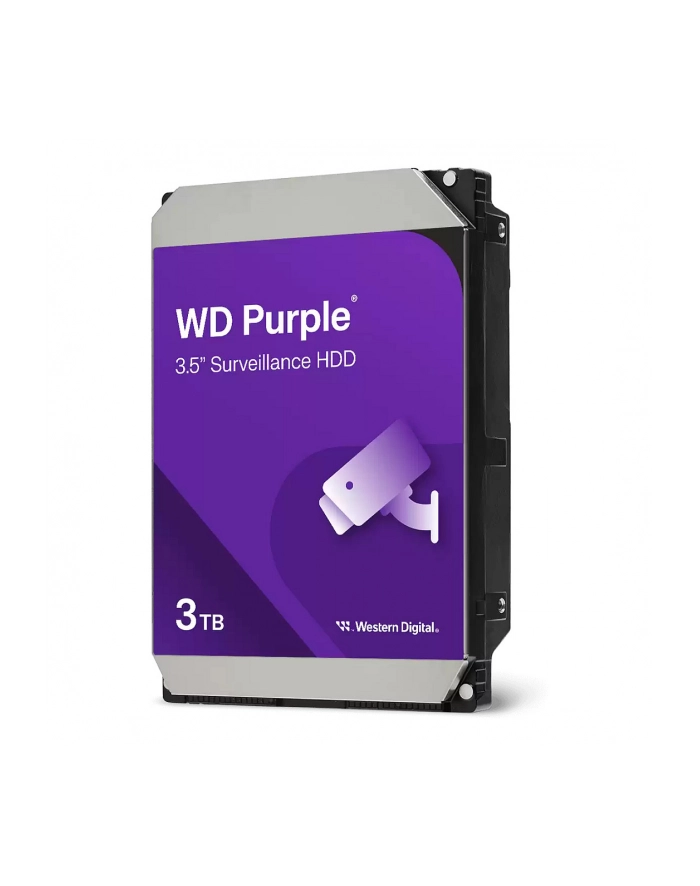 western digital Dysk HDD Purple 3TB 3,5'' WD34PURZ główny