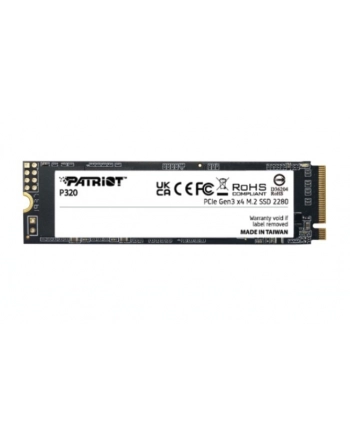 patriot Dysk SSD 1TB P320 PCIe M.2 Gen3 x4 NVMe 3000/2200MB/s nr 2