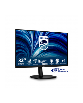 mmd-monitors ' displays nederland b.v. Monitor Philips 31,5'' 32B2N3500/00 IPS QHD 100Hz 2xHDMI DP HUB głośniki