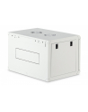 Szafa sieciowa wisząca jednosekcyjna DIGITUS Dynamic 19'' 7U, 600x450, drzwi szyba, szary, niezmontowana, 60kg - nr 2