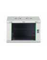 Szafa sieciowa wisząca jednosekcyjna DIGITUS Dynamic 19'' 7U, 600x450, drzwi szyba, szary, niezmontowana, 60kg - nr 3