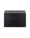 Szafa sieciowa wisząca jednosekcyjna DIGITUS Dynamic 19'' 7U, 600x450, drzwi szyba, czarny, niezmontowana, 60kg - nr 4