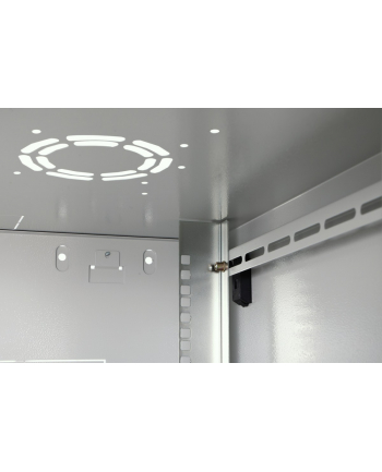 Szafa sieciowa wisząca jednosekcyjna DIGITUS Dynamic 19'' 7U, 600x600, drzwi szyba, szary, niezmontowana, 60kg