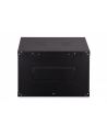 Szafa sieciowa wisząca jednosekcyjna DIGITUS Dynamic 19'' 7U, 600x600, drzwi szyba, czarny, niezmontowana, 60kg - nr 5