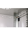 Szafa sieciowa wisząca jednosekcyjna DIGITUS Dynamic 19'' 9U, 600x450, drzwi szyba, szary, niezmontowana, 60kg - nr 9