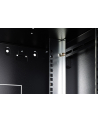 Szafa sieciowa wisząca jednosekcyjna DIGITUS Dynamic 19'' 9U, 600x450, drzwi szyba, czarny, niezmontowana, 60kg - nr 8