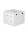 Szafa sieciowa wisząca jednosekcyjna DIGITUS Dynamic 19'' 9U, 600x600, drzwi szyba, szary, niezmontowana, 60kg - nr 2