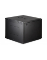 Szafa sieciowa wisząca jednosekcyjna DIGITUS Dynamic 19'' 9U, 600x600, drzwi szyba, czarny, niezmontowana, 60kg - nr 2