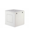 Szafa sieciowa wisząca jednosekcyjna DIGITUS Dynamic 19'' 12U, 600x600, drzwi szyba, szary, niezmontowana, 60kg - nr 2