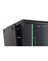 Szafa sieciowa wisząca jednosekcyjna DIGITUS Dynamic 19'' 12U, 600x600, drzwi szyba, czarny, niezmontowana, 60kg - nr 7