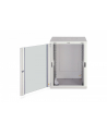 Szafa sieciowa wisząca jednosekcyjna DIGITUS Dynamic 19'' 16U, 600x600, drzwi szyba, szary, niezmontowana, 60kg - nr 5