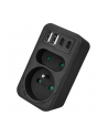 Gniazdko prądowe x2 + 4xUSB Maclean, rozgałęźnik z 2 gniazdami, 2xUSB A, 2xUSB C PD 20W, 1x16A + 1x6A, MCE249 F/B - nr 1