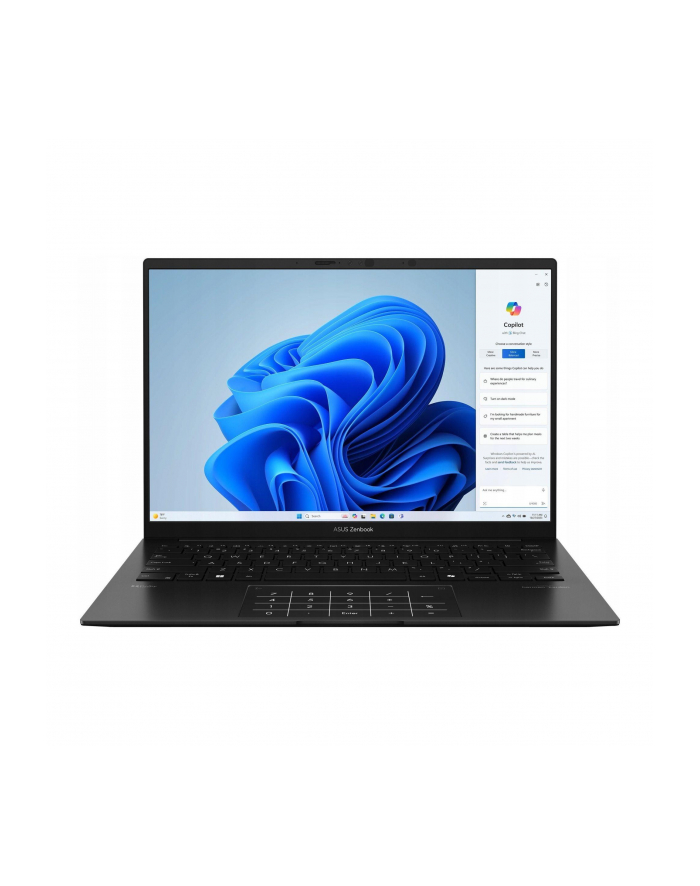 Notebook Asus ZenBook 14 UM3406KA-QD018W 14''FHD/Ryzen AI 5 340/16GB/SSD512GB/Radeon 840M/W11 Black główny