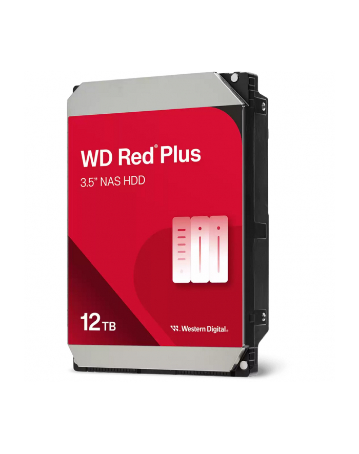 western digital Dysk HDD Red Plus 12TB 3,5'' 512MB/7200RPM WD120EFGX główny