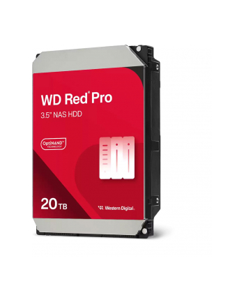 western digital Dysk HDD Red Pro 20TB 3,5'' 512MB/7200rpm WD202KFGX