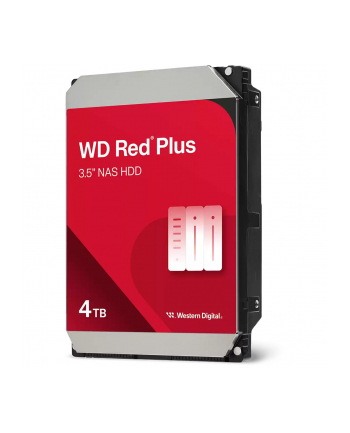 western digital Dysk HDD Red Plus 4TB 3,5'' 128MB/5400RPM WD40EFZZ nr 1