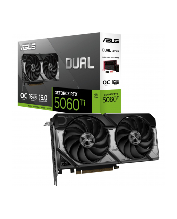 asus Karta graficzna GeForce RTX 5060 Ti Dual OC 16GB GDDR7 128BIT 3DP/HDMI