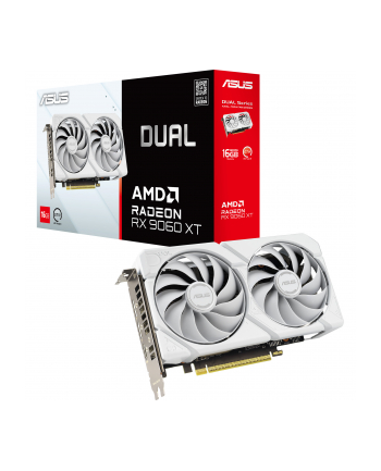asus Karta graficzna Radeon RX 9060 XT DUAL-RX9060XT-16G-WHITE