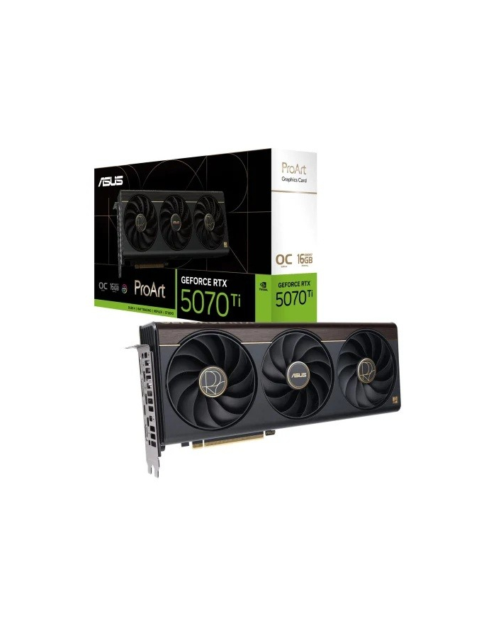 asus Karta graficzna GeForce RTX 5070 Ti PROART OC GDDR7 256bit HDMI/2DP/USB-C główny