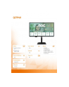aoc Monitor Q27P4U 27 '' IPS 120 Hz HDMIx2 DP USB-C Pivot Głośniki - nr 16