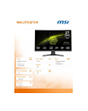 msi Monitor MAG 275CQF E18 27 '' LED/WQHD/LED/Curved/180Hz/czarny - nr 6