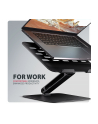 axagon STND-LQB Podstawka do laptopów aluminiowa 10-17,3 cala regulowane kąty nachylenia, Czarna - nr 34