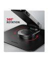 axagon STND-LRB Podstawa do laptopów aluminiowa 10-17,3 cala regulowana wysokość, obczerwonyowa o 360 stopni, Czarna - nr 37