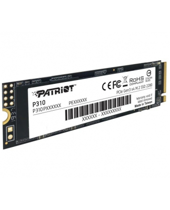 patriot Dysk SSD 1.92TB P310 PCIe M.2 Gen3 x4 NVMe 2100/1800MB/s nr 2