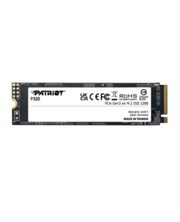 patriot Dysk SSD 1TB P320 PCIe M.2 Gen3 x4 NVMe 3000/2200MB/s