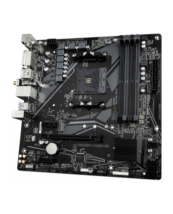 gigabyte Płyta główna A520M DS3H AC AM4 4DDR4 /HDMI/DVI/DP M.2 mATX nr 2