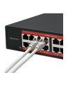 qoltec Przełącznik sieciowy SWITCH Gigabit Ethernet PoE | 16x RJ45 | 2x SFP | 1000 Mb/s - nr 3