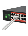 qoltec Przełącznik sieciowy SWITCH Gigabit Ethernet PoE | 24x RJ45 | 2x SFP | 1000 Mb/s - nr 3