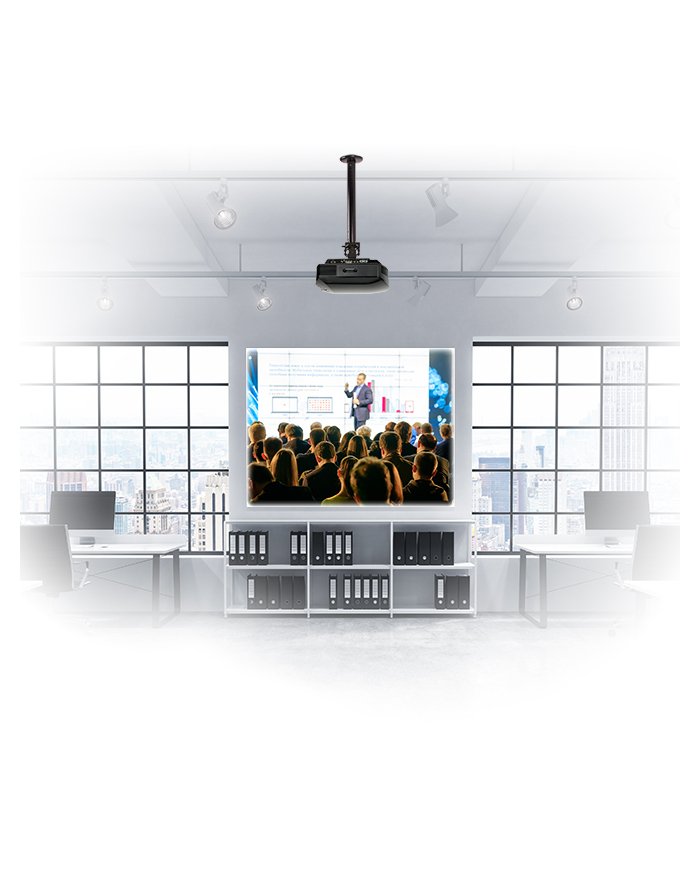 B-Tech Bt899Xl-Ad Uchwyt Do Montażu Projektora Sufit Czarny (BT899XLADB) główny