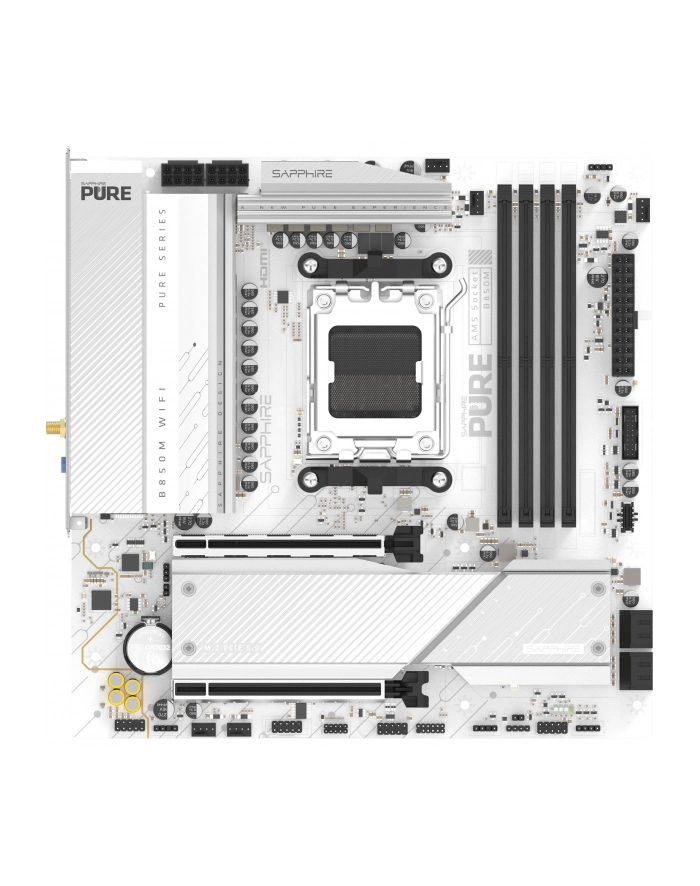 sapphire technology Płyta główna PURE B850M WIFI AM5 4DDR5 mATX główny