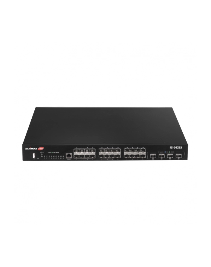 edimax technology Switch zarządzalny Edimax FS-5428X 24x1GbE SFP 4x10GbE SFP+ Uplink USB główny
