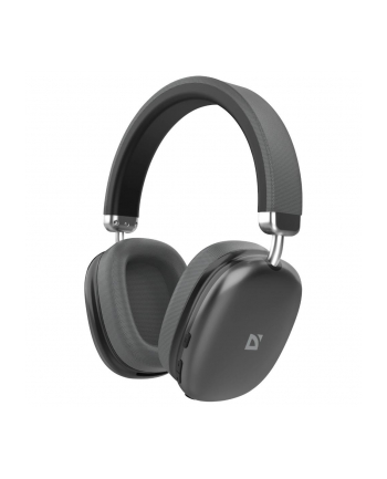 Słuchawki z mikrofonem Defender FREEMOTION B500 bezprzewodowe Bluetooth + MP3 Player grafitowe nr 1