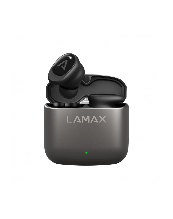 Słuchawki bezprzewodowe LAMAX SteelDots3 ANC TWS BT 5.3 USB-C IPX5 8godz czarne główny